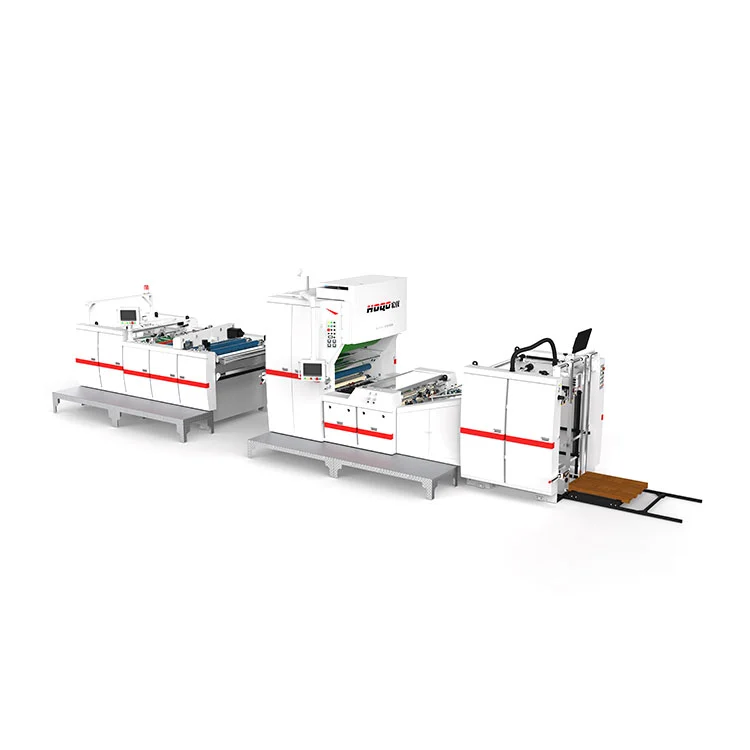 Automatische Kettenmesser-Pulverentfernungs-Laminiermaschine