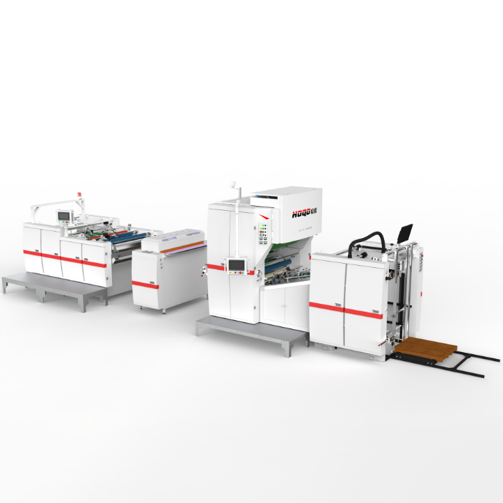 Automatische vertikale UV-härtende Laminiermaschine