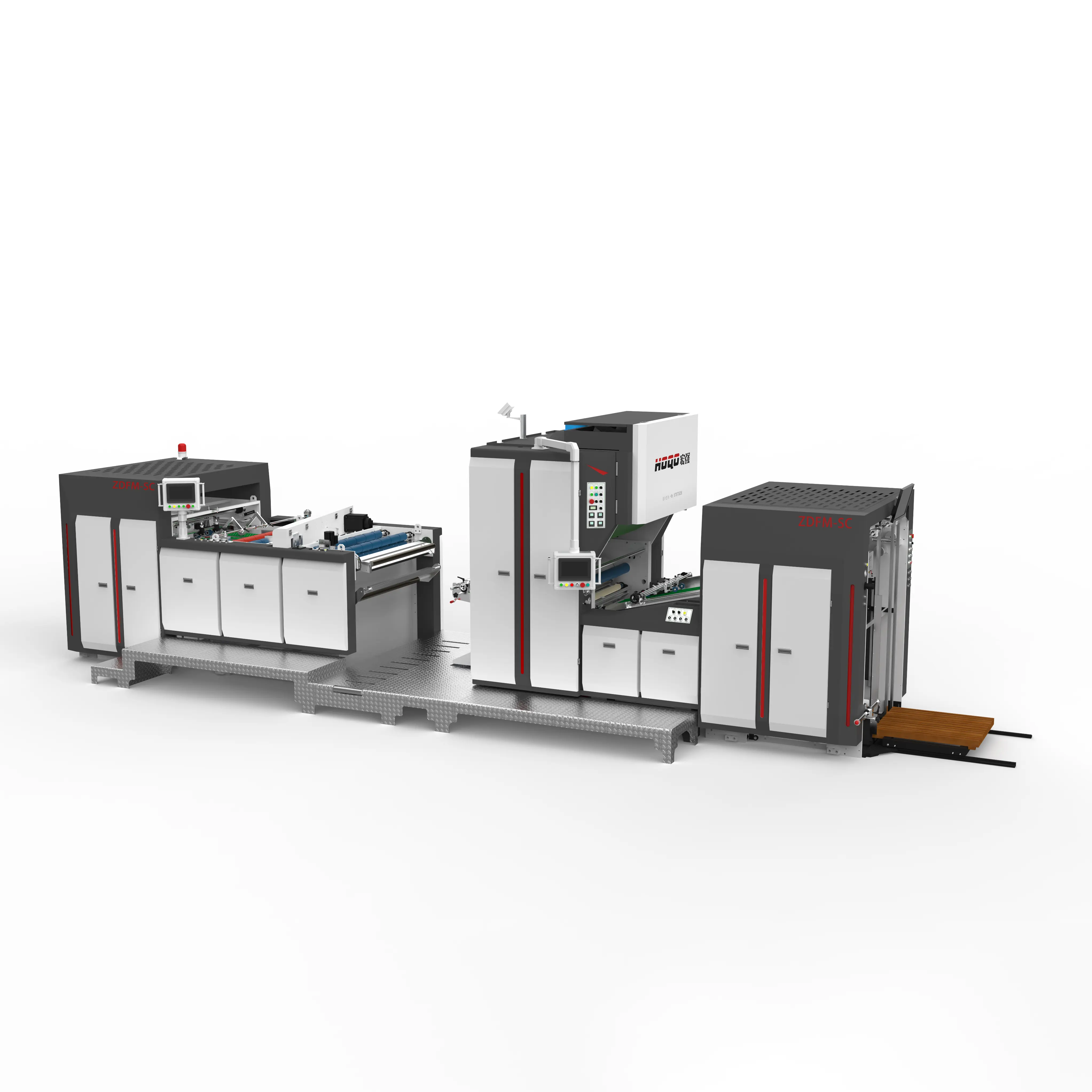 Intelligente Servo-Kettenmesser-Laminiermaschine