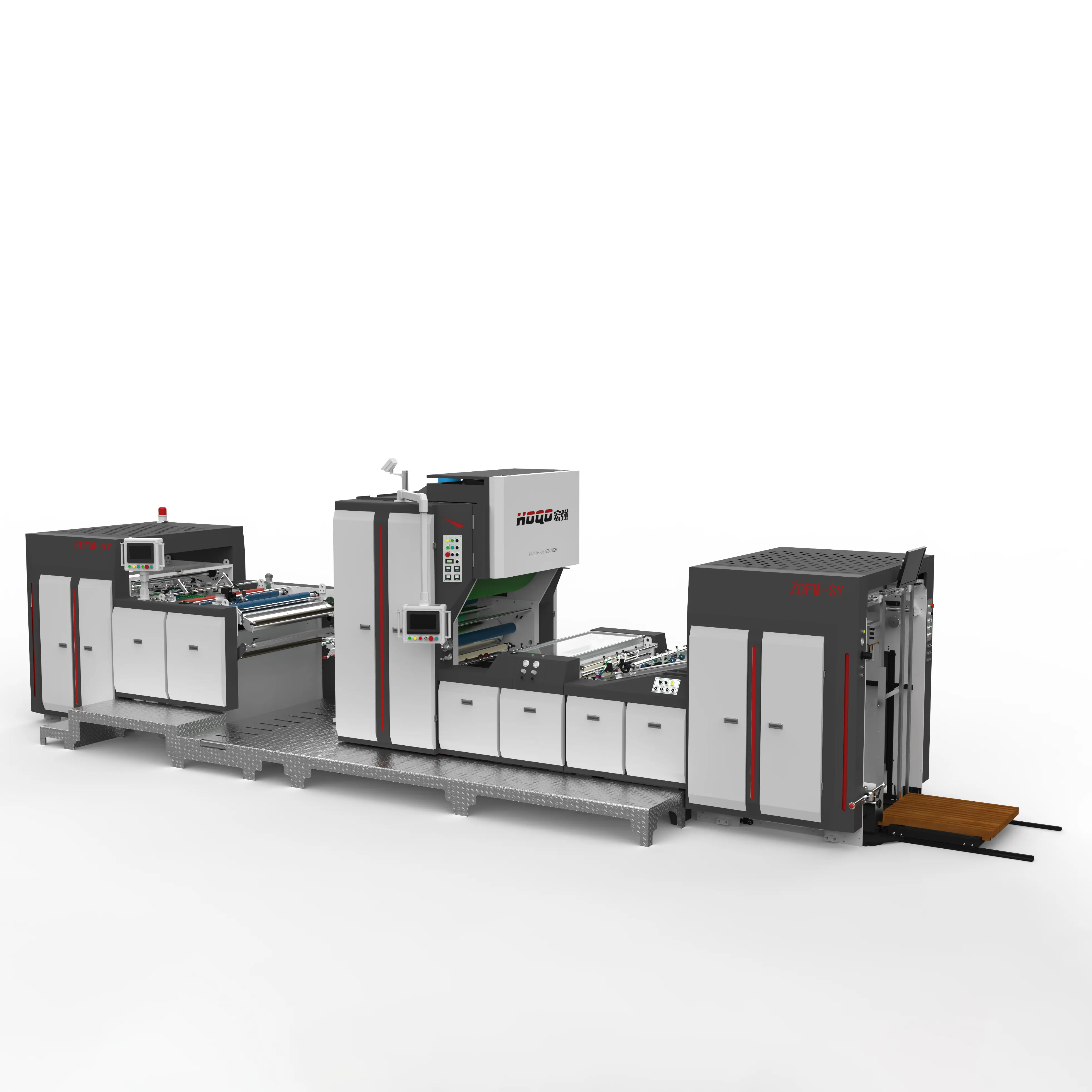 Intelligente Servo-Laminiermaschine zur Pulverentfernung
