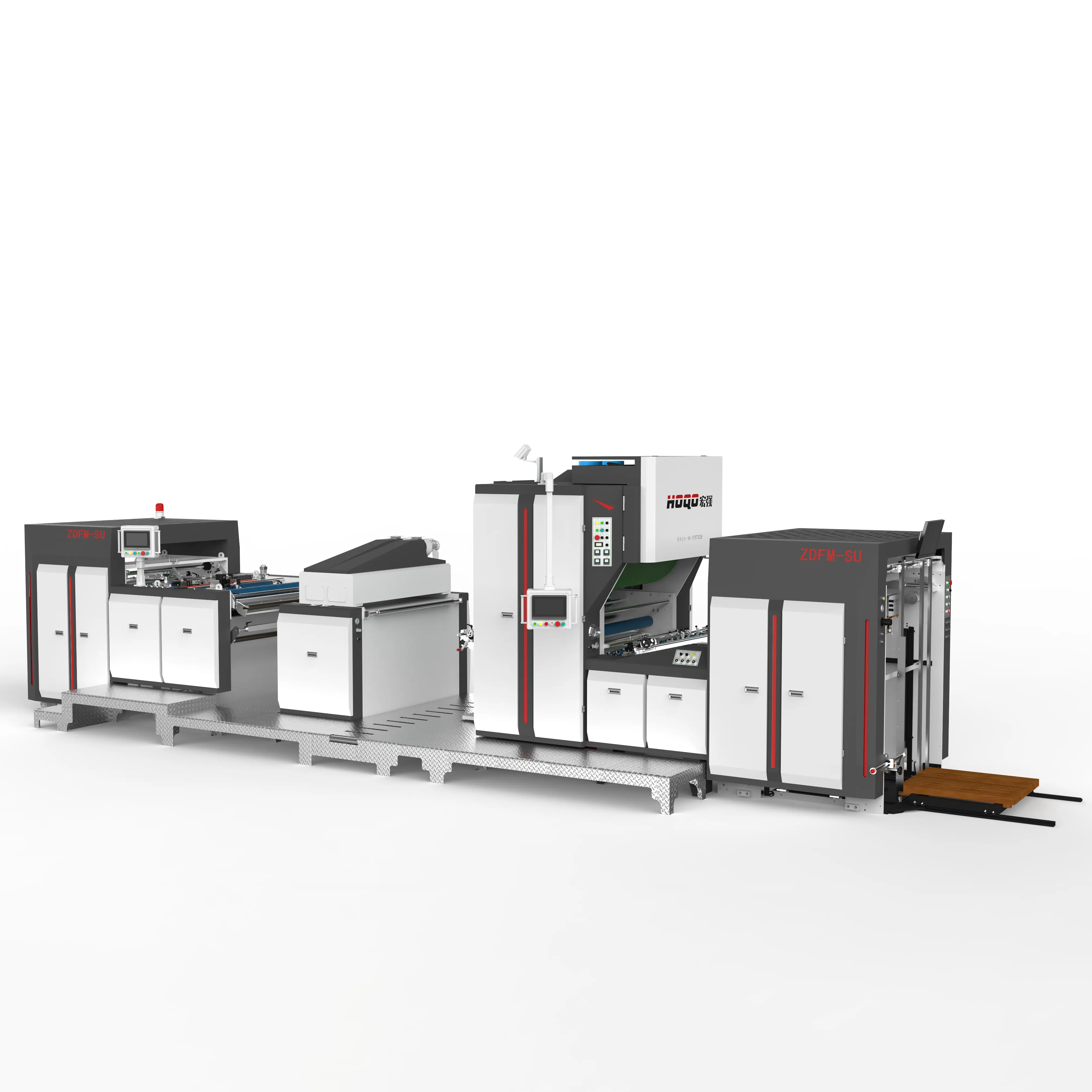 Intelligente Servo-UV-härtende Laminiermaschine